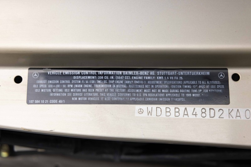 1989 Mercedes-Benz 560-Series 560 SL in ,