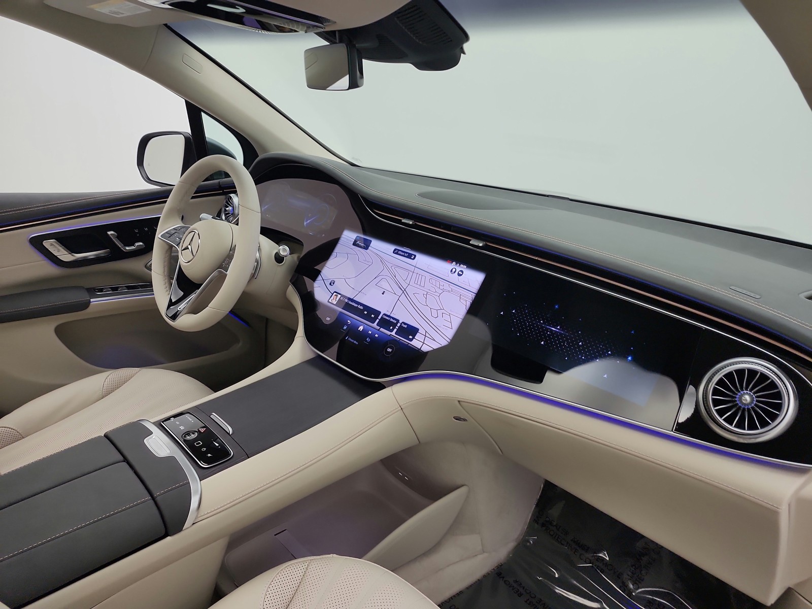 New 2026 Selenite Grey Metallic Mercedes-Benz EQS 400 image 13