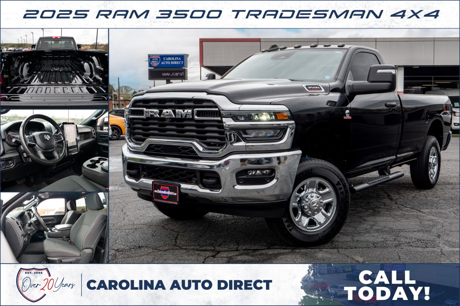 2025 RAM 3500 Tradesman Regular Cab LB 4WD