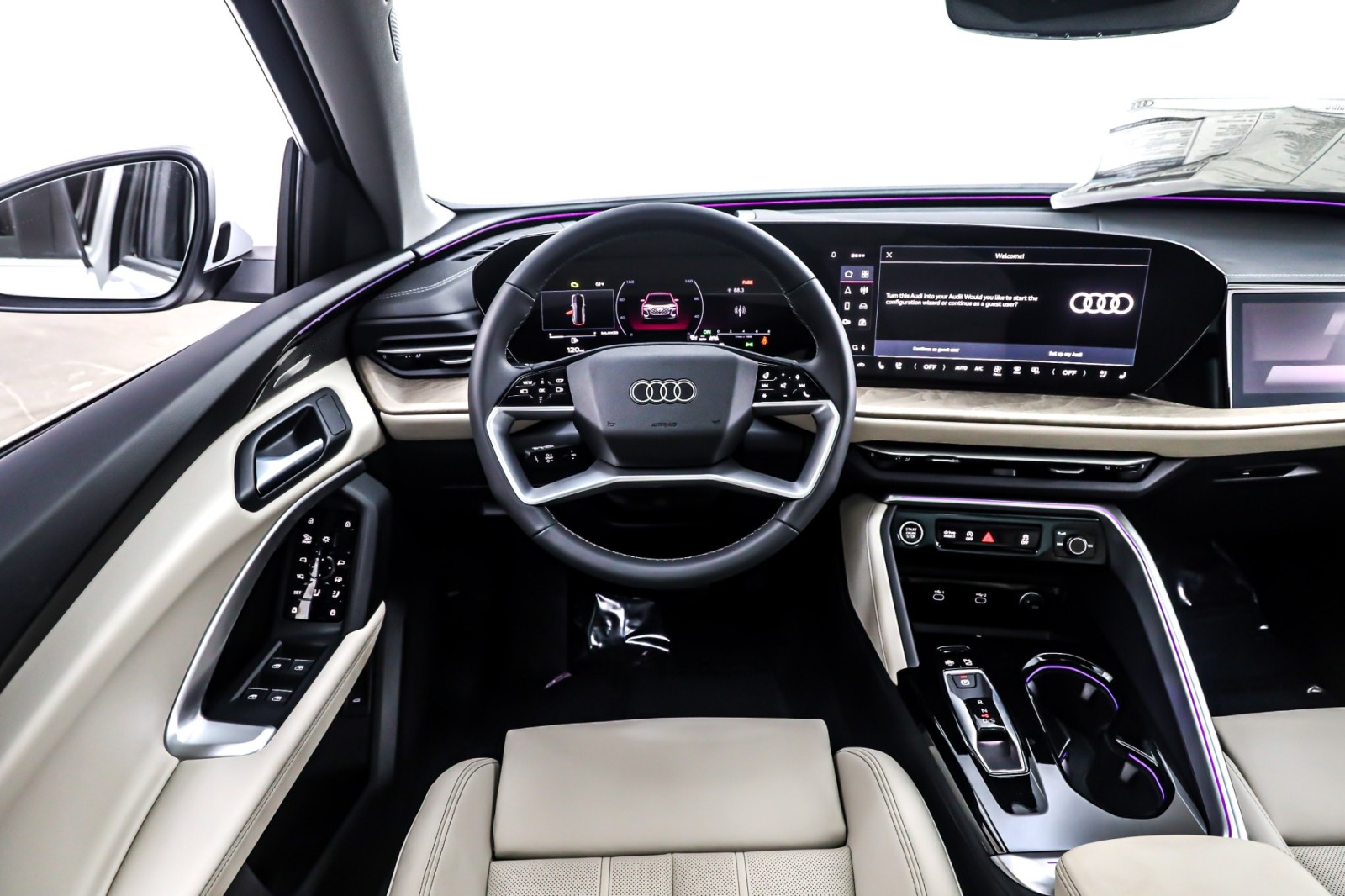 New 2025 Glacier White Metallic Audi Prestige 2.0 TFSI quattro image 4