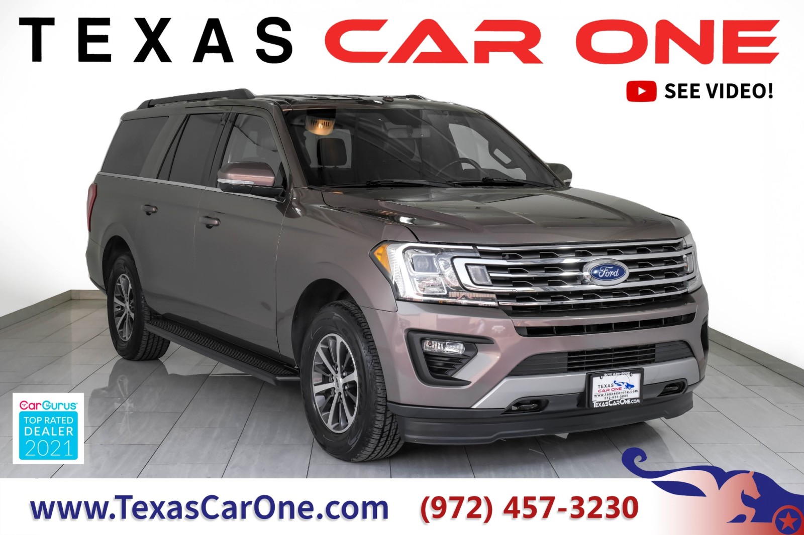 2019 Ford Expedition MAX XLT 4WD LEATHER REAR CAMERA REAR PARKING SENSO 1