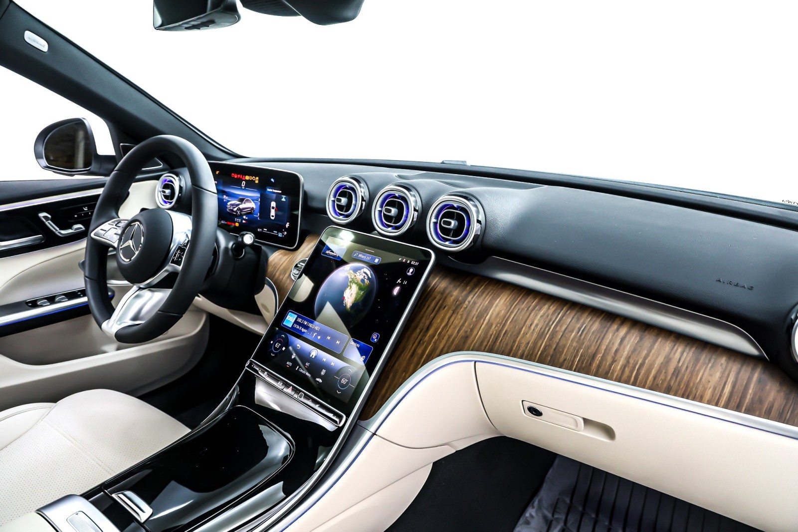 New 2025 Polar White Mercedes-Benz C 300 image 5