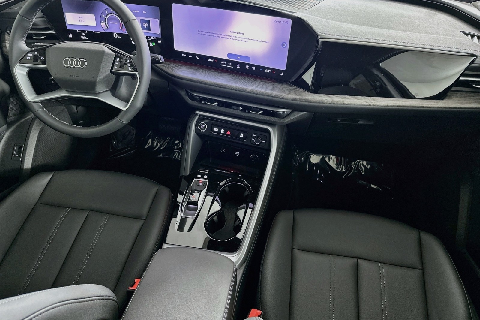 New 2026 Mythos Black Metallic Audi Premium Plus image 6