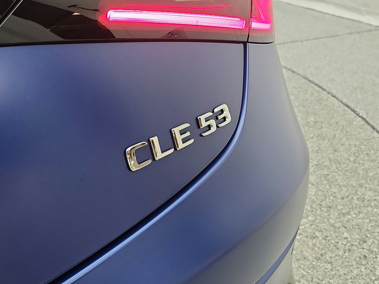 New 2026 MANUFAKTUR Starling Blue Magno Mercedes-Benz AMG® CLE 53 image 16