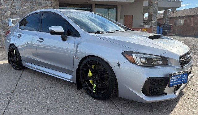 Silver 2021 Subaru WRX STI Sedan All-Wheel Drive Manual