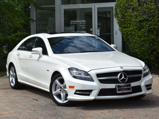 2012 Mercedes-Benz CLS-Class CLS550 4MATIC Premium 1 Pkg. Moonroof Leather Keyless GO Blind Spot Lane Assist Parktronic 18 Wheels MSRP $82,860 6