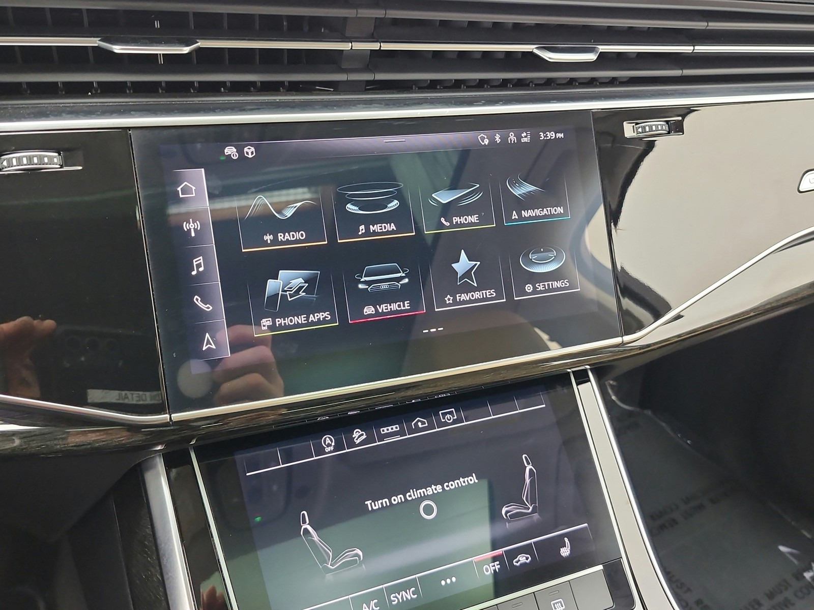 Used 2023 Mythos Black Metallic Audi Premium 55 TFSI quattro image 10