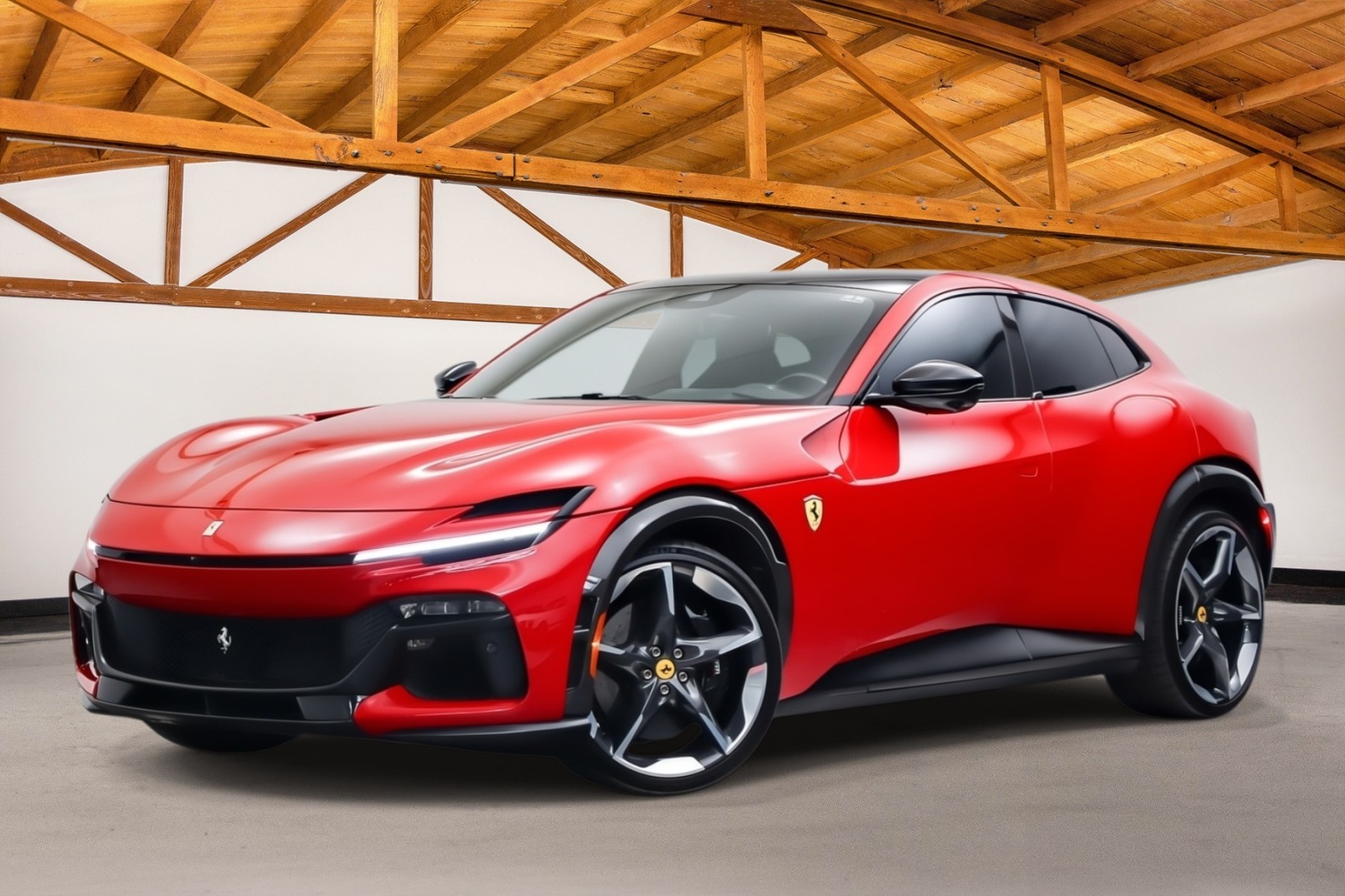Rosso Corsa 2024 Ferrari Purosangue SUV / Crossover All-Wheel Drive Automatic