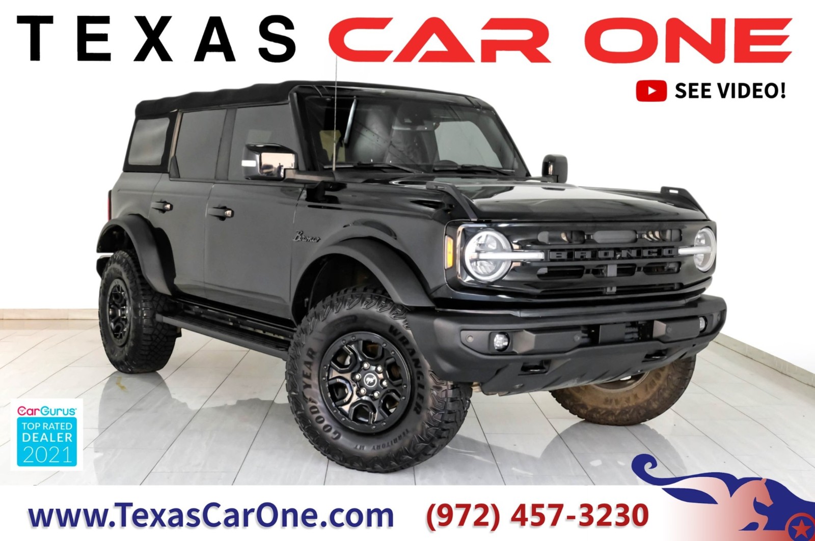2022 Ford Bronco Base, Big Bend, Black Diamond, Outer Banks, Badlands, Wildtrak, Everglades