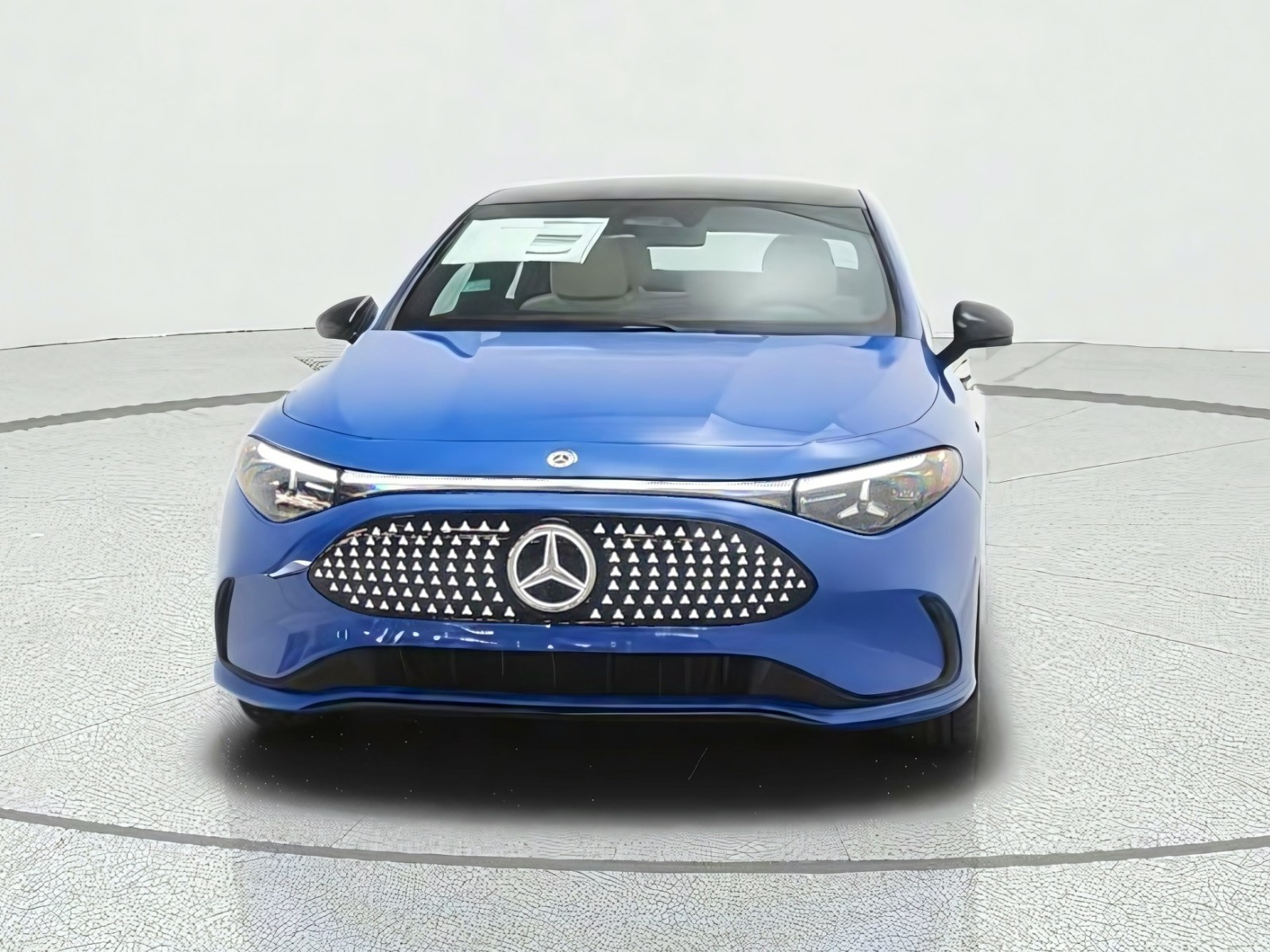 New 2027 Sky Blue Metallic Mercedes-Benz CLA 350 Electric 4MATIC® image 2