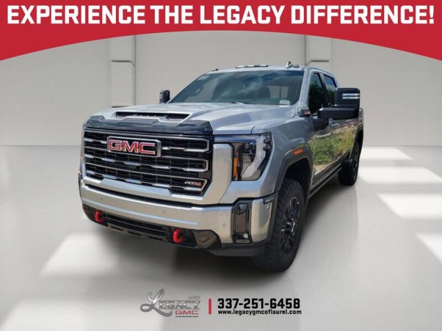 Silver 2026 GMC Sierra 2500HD Pickup Truck Four-Wheel Drive Automatic