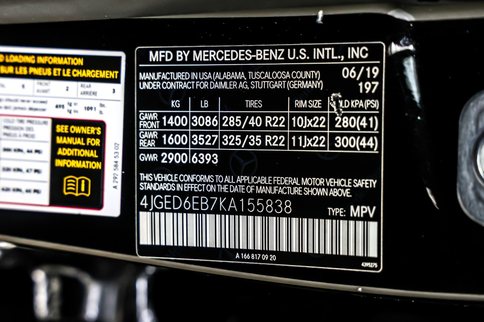 Used 2019 Obsidian Black Metallic Mercedes-Benz AMG® GLE 43 4MATIC Coupe image 25