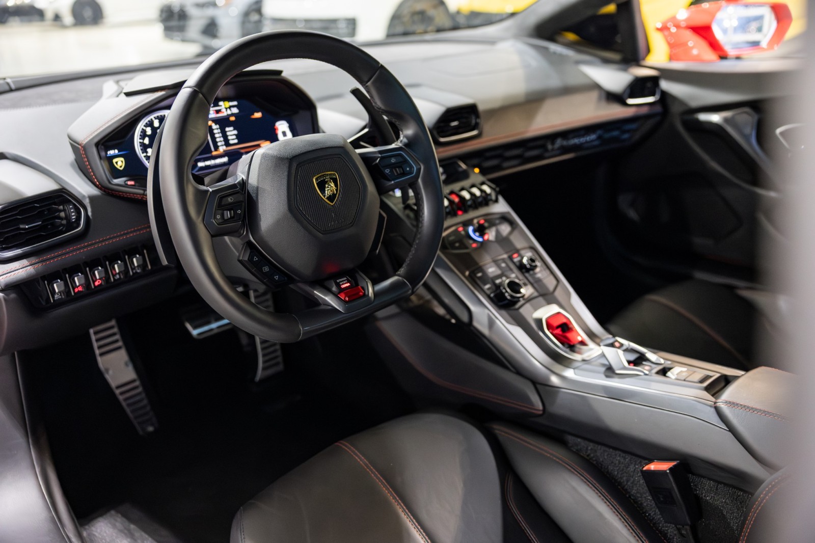 Used Car 2017 Lamborghini Huracan  - Giano Wheels - Rosso Mars Metallic - Transparent Engine Bonnet For Sale Under $220,000 In Boerne, Texas