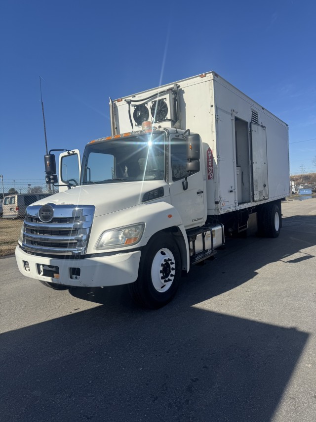 2013 Hino 338 18' Shred It  Box Truck in , 