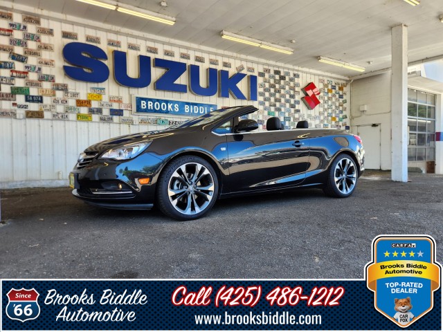 Carbon Black Metallic 2016 Buick Cascada Premium FWD Convertible Front-Wheel Drive Automatic