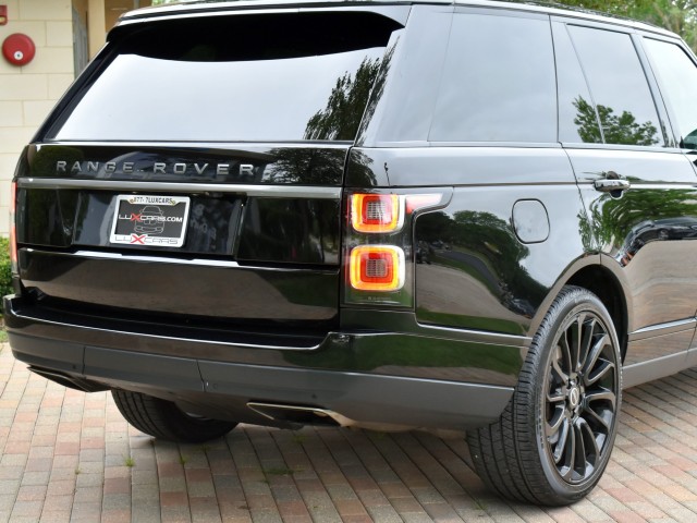 2018 Land Rover Range Rover Supercharged Navi Leather Heated Seats Rear Camera MSRP $88,700 12