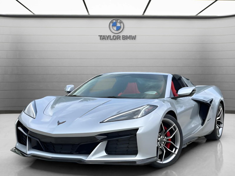 Silver 2026 Chevrolet Corvette Convertible Rear-Wheel Drive Automatic