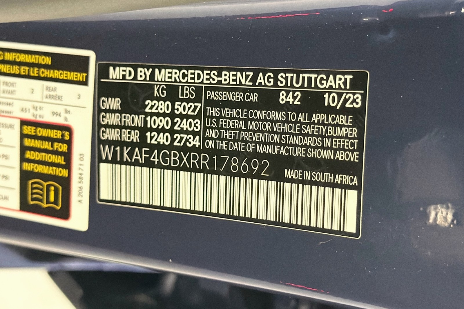 Certified Used 2024 Twilight Blue Metallic Mercedes-Benz C 300 image 25