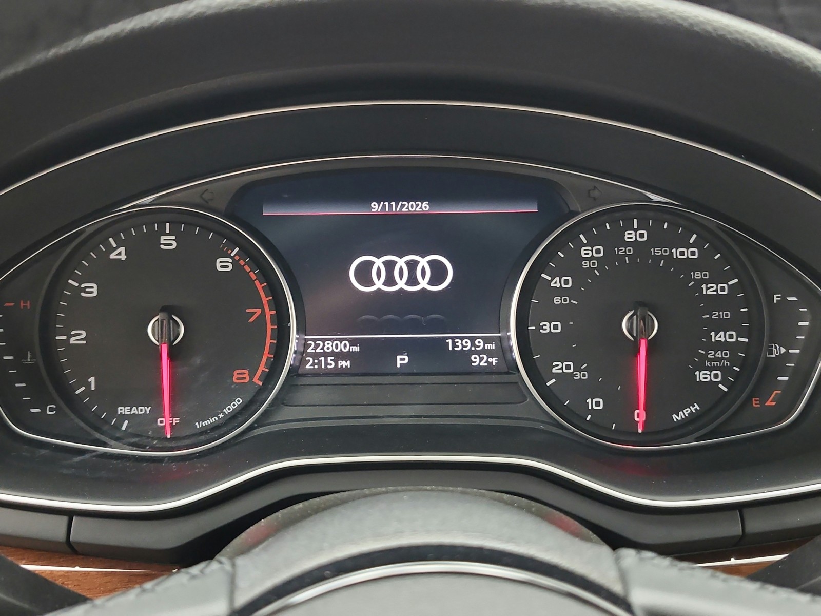 Used 2023 Brilliant Black Audi Premium image 9
