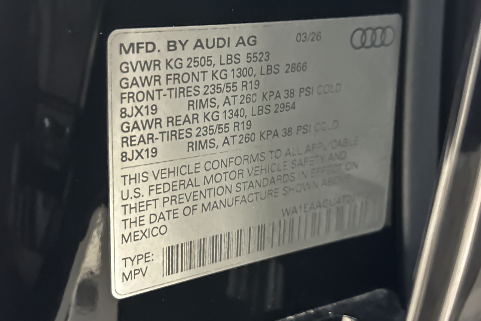 New 2026 Mythos Black Metallic Audi Premium Plus 2.0 TFSI quattro image 26
