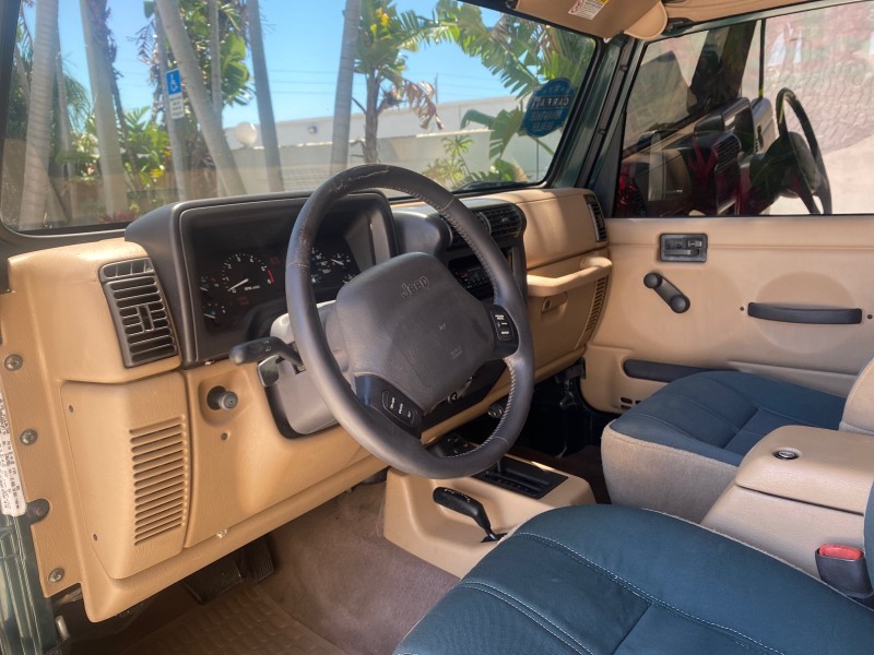 1999 Jeep Wrangler Sahara AUYO AC 6 CYL LOW MILES 47,009 in , 
