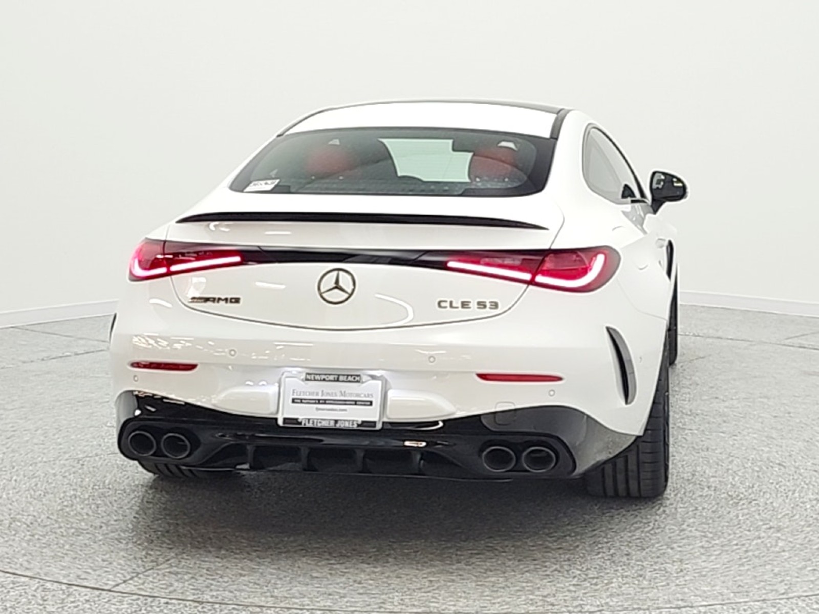 New 2026 MANUFAKTUR Moonlight White Metallic Mercedes-Benz AMG® CLE 53 4MATIC+ Coupe image 6