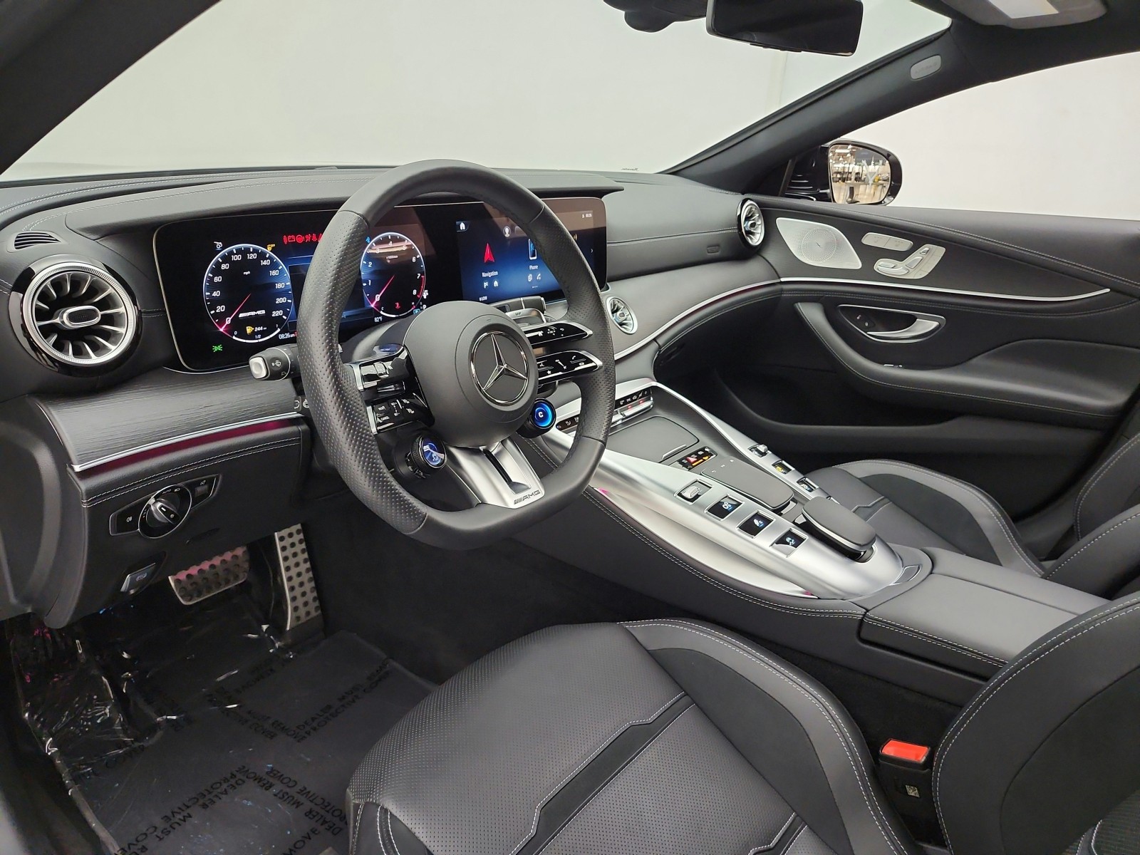 Certified Used 2024 Obsidian Black Metallic Mercedes-Benz AMG® GT 63 4-Door Coupe image 12