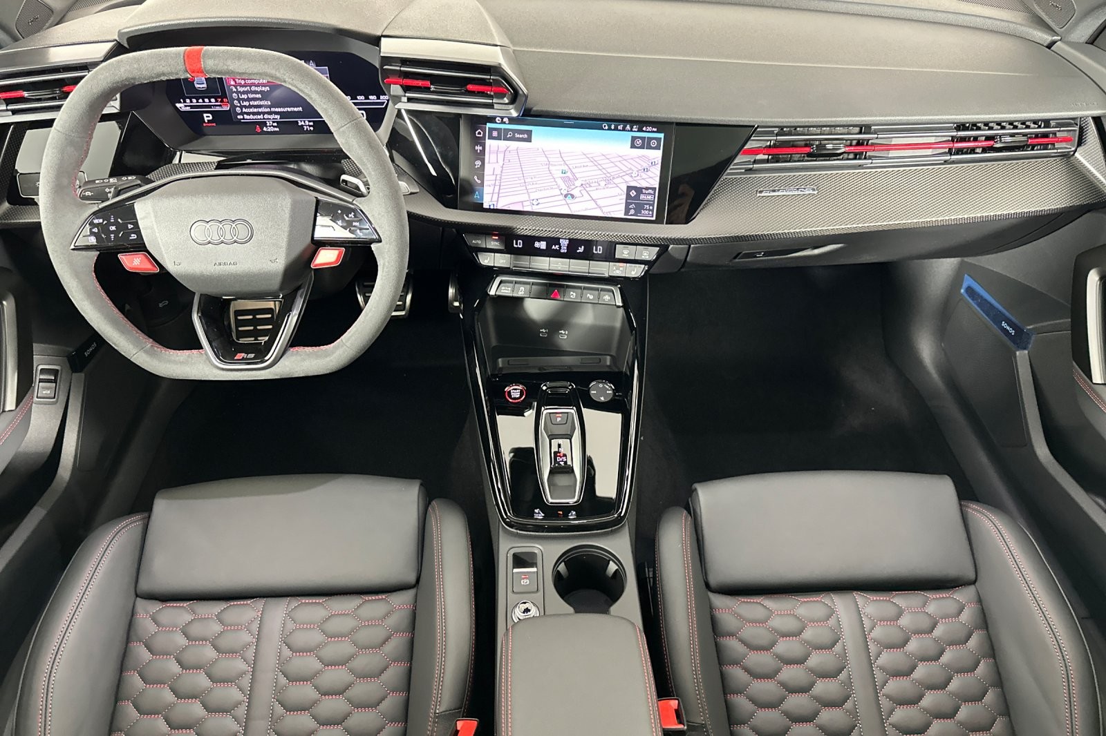 New 2026 Mythos Black Metallic Audi quattro image 12