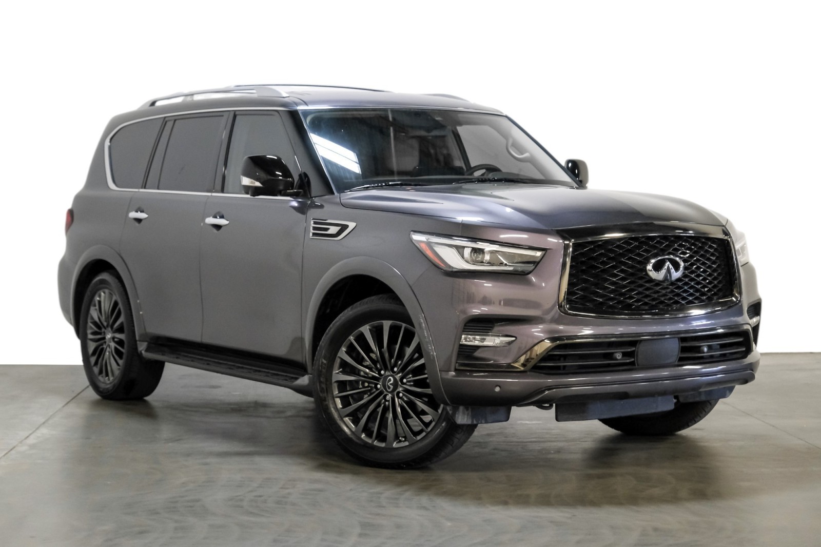 2022 INFINITI QX80 PREMIUM SELECT CargoPkg RoofRails SaharaLthrPkg RadiantLightingP 4