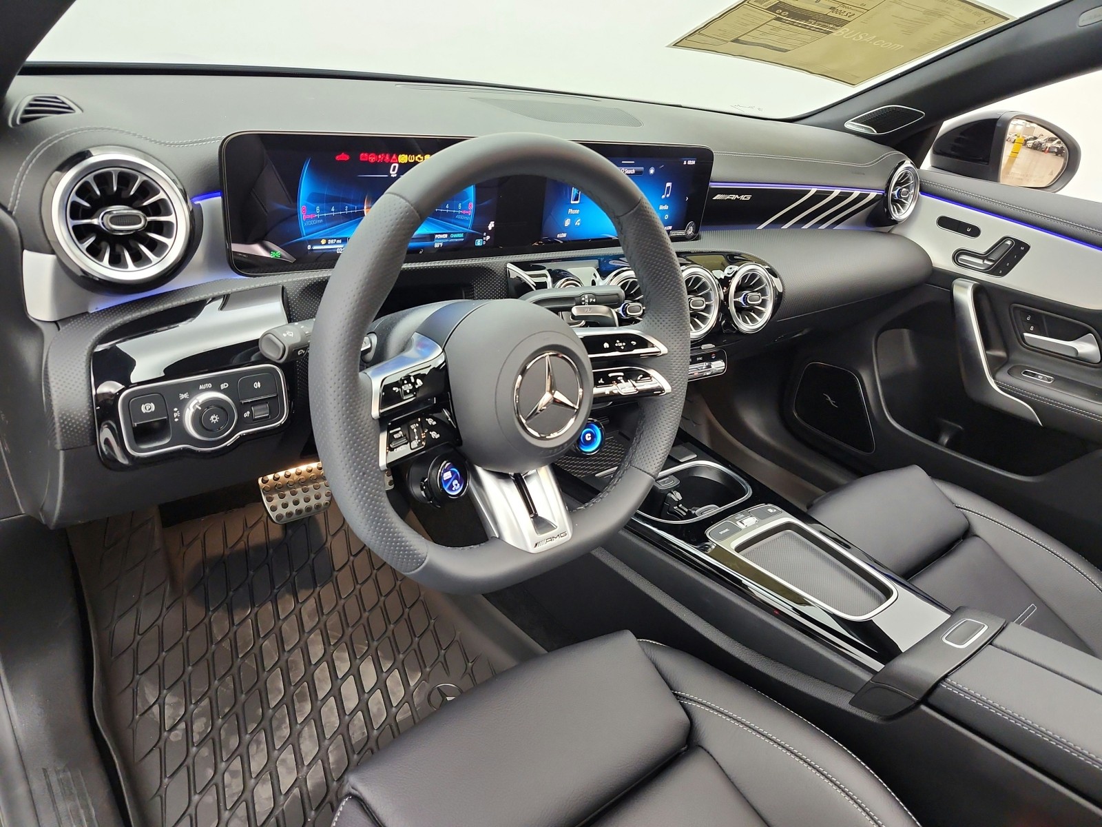 New 2026 Cirrus Silver Metallic Mercedes-Benz AMG® CLA 35 4MATIC Coupe image 9