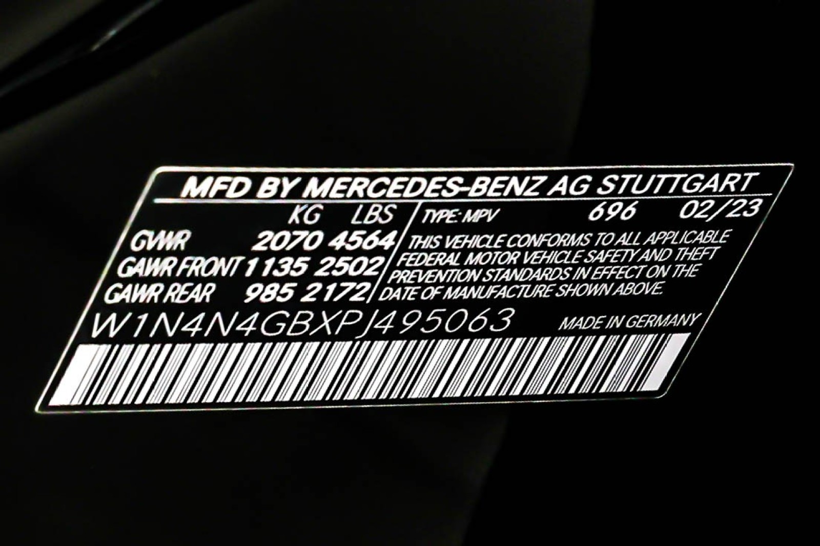 Certified Used 2023 Night Black Mercedes-Benz GLA 250 SUV image 25