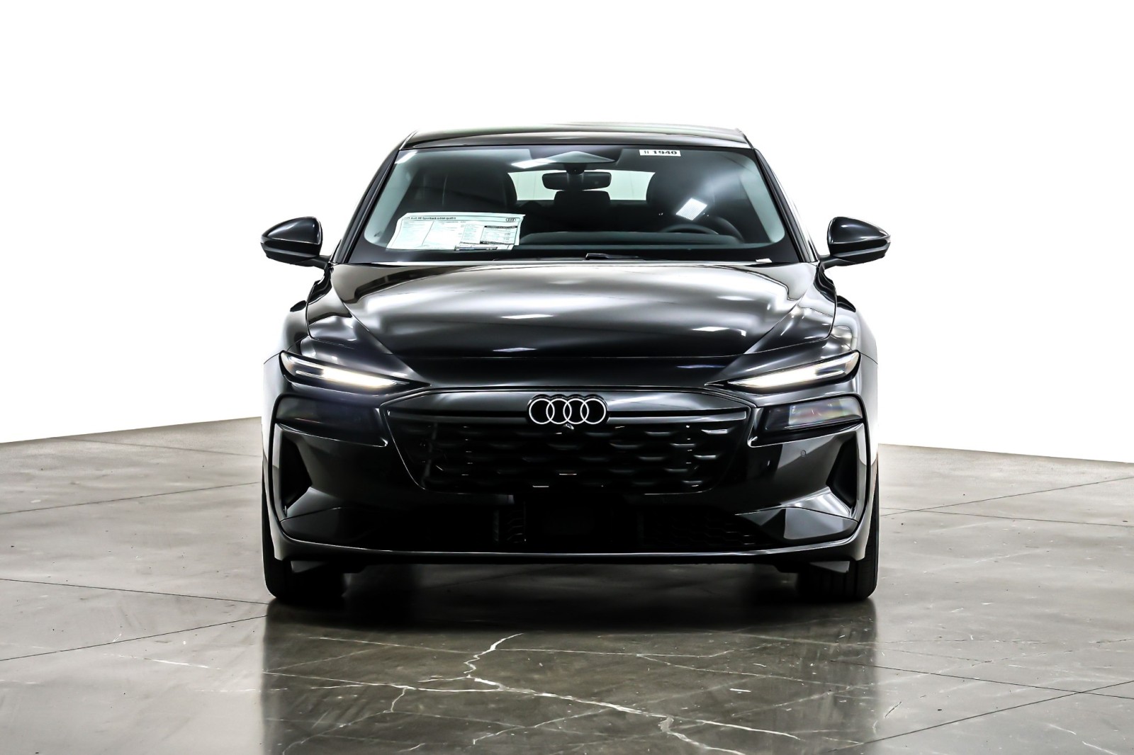 New 2025 Mythos Black Metallic Audi Premium quattro Sportback image 2