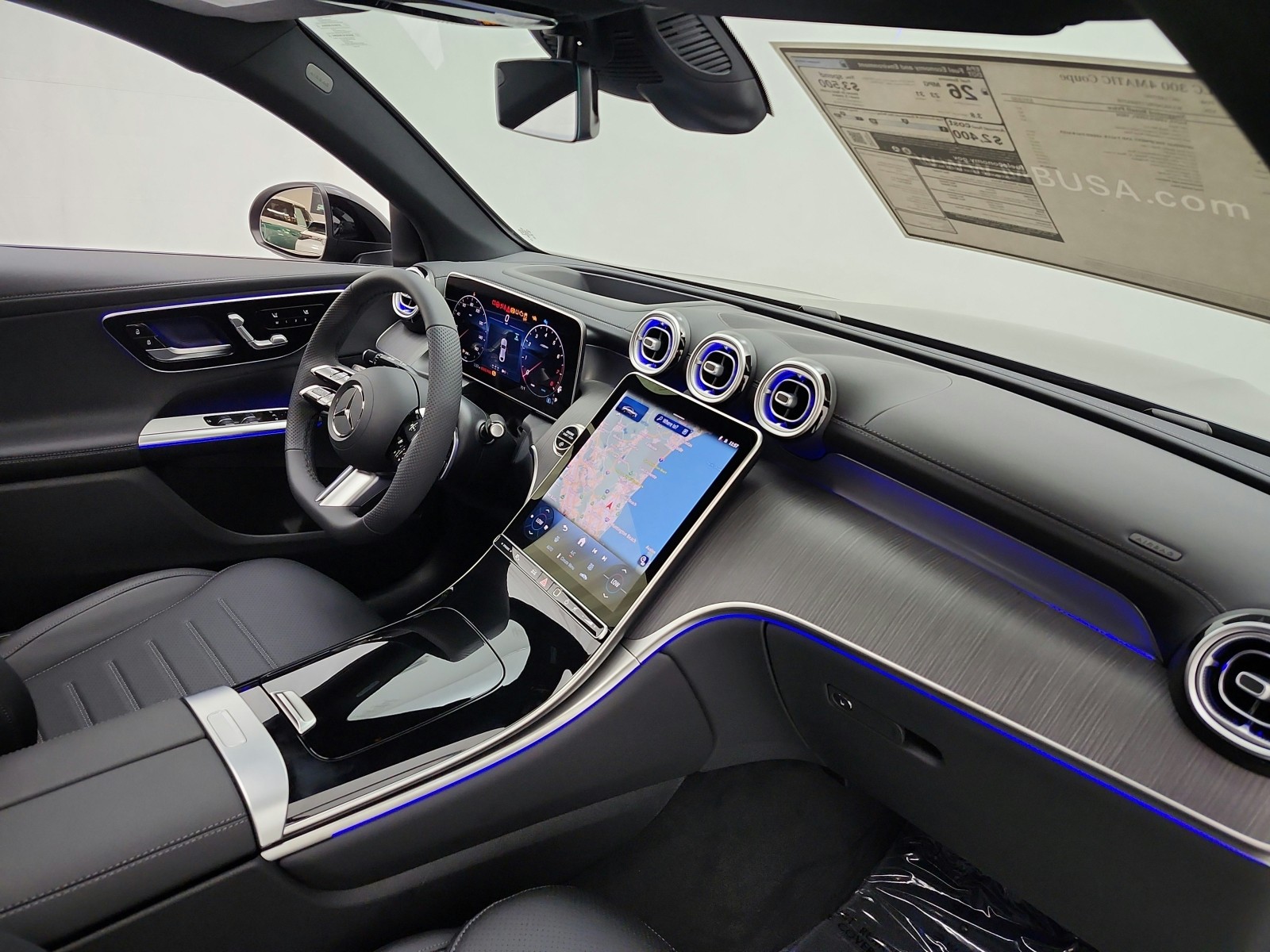 New 2026 Black Mercedes-Benz GLC 300 4MATIC® Coupe image 22