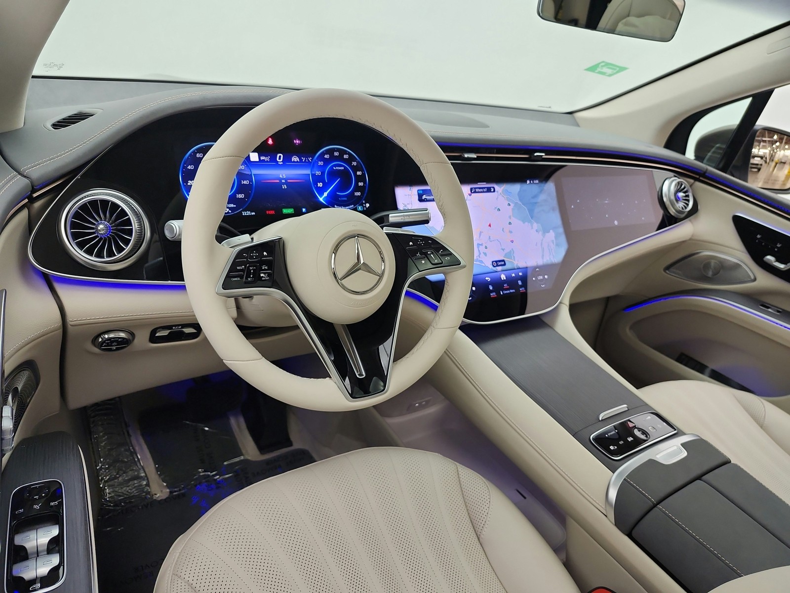 New 2027 Sonoran Brown Metallic Mercedes-Benz EQS 400 4MATIC® SUV image 9