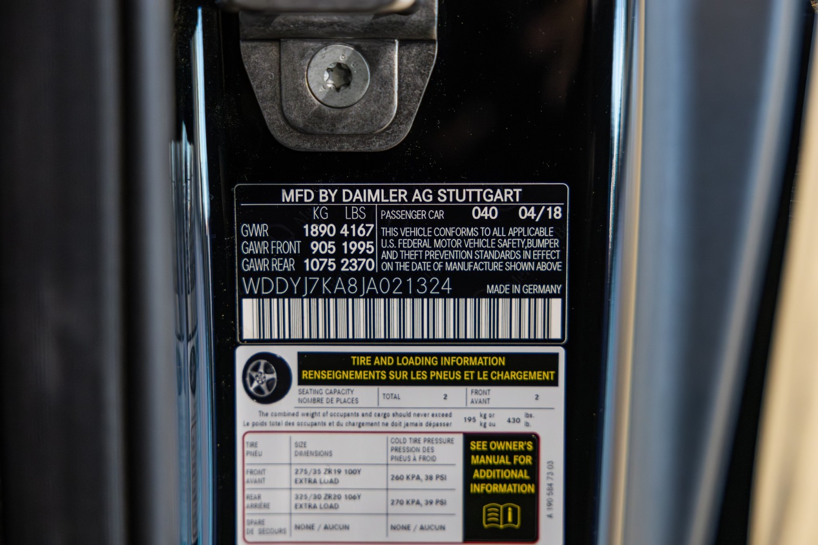 Used Car 2018 Mercedes-benz Amg Gt  Amg Gt R For Sale Under $160,000 In Boerne, Texas