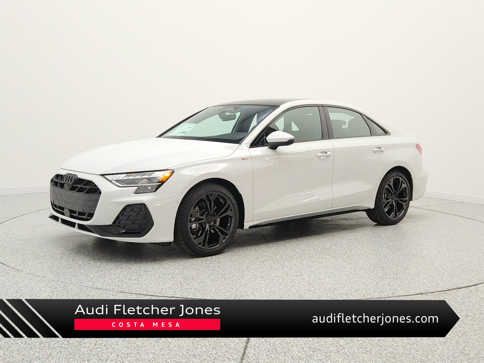 Glacier White Metallic 2026 Audi A3 Sedan All-Wheel Drive Automatic