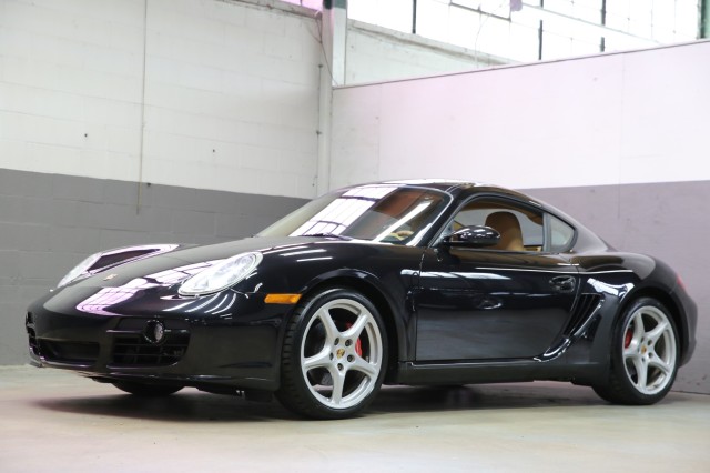 Basalt Black Metallic 2008 Porsche Cayman S Coupe Rear-Wheel Drive Manual