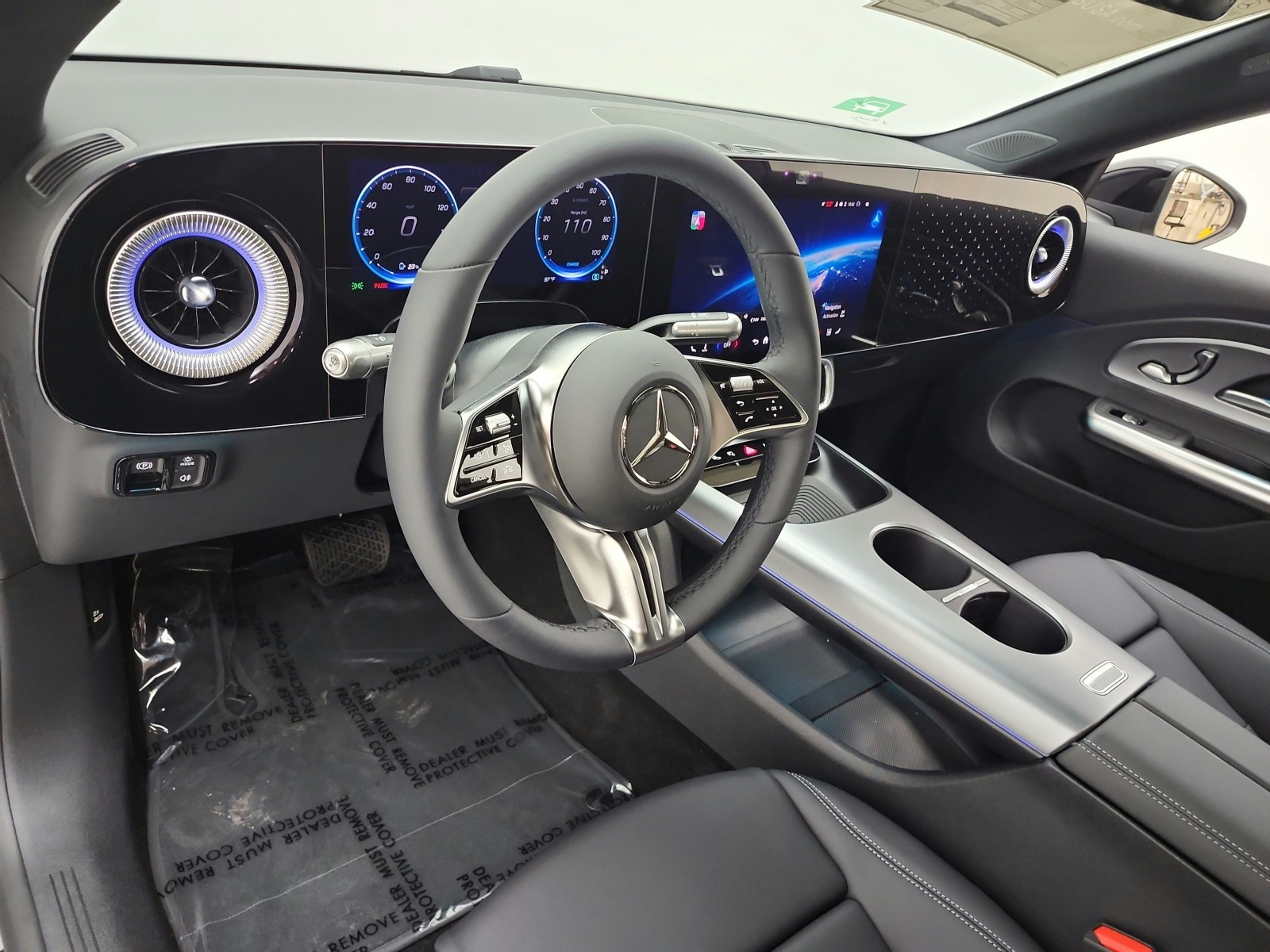 New 2027 MANUFAKTUR Alpine Grey Mercedes-Benz CLA 250+ Electric RWD image 9