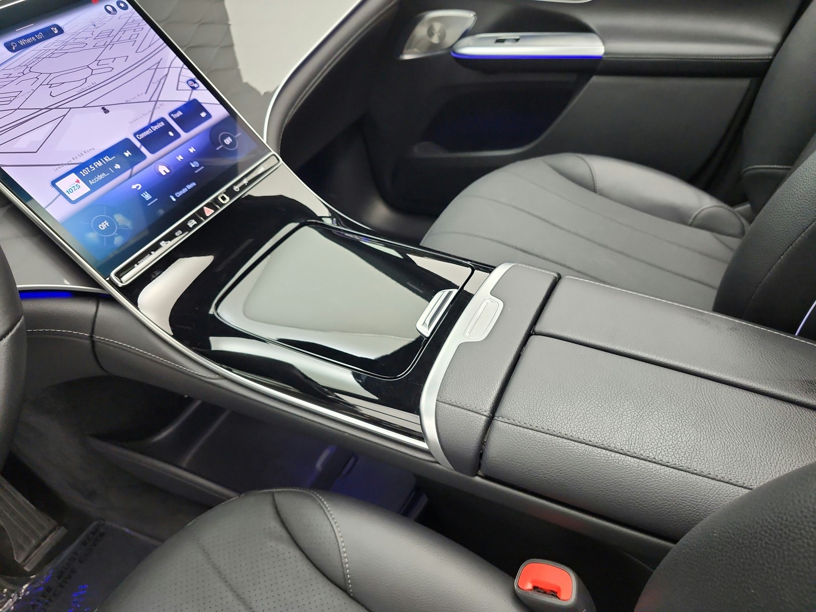 Used 2023 Obsidian Black Metallic Mercedes-Benz EQE 350+ SUV image 14