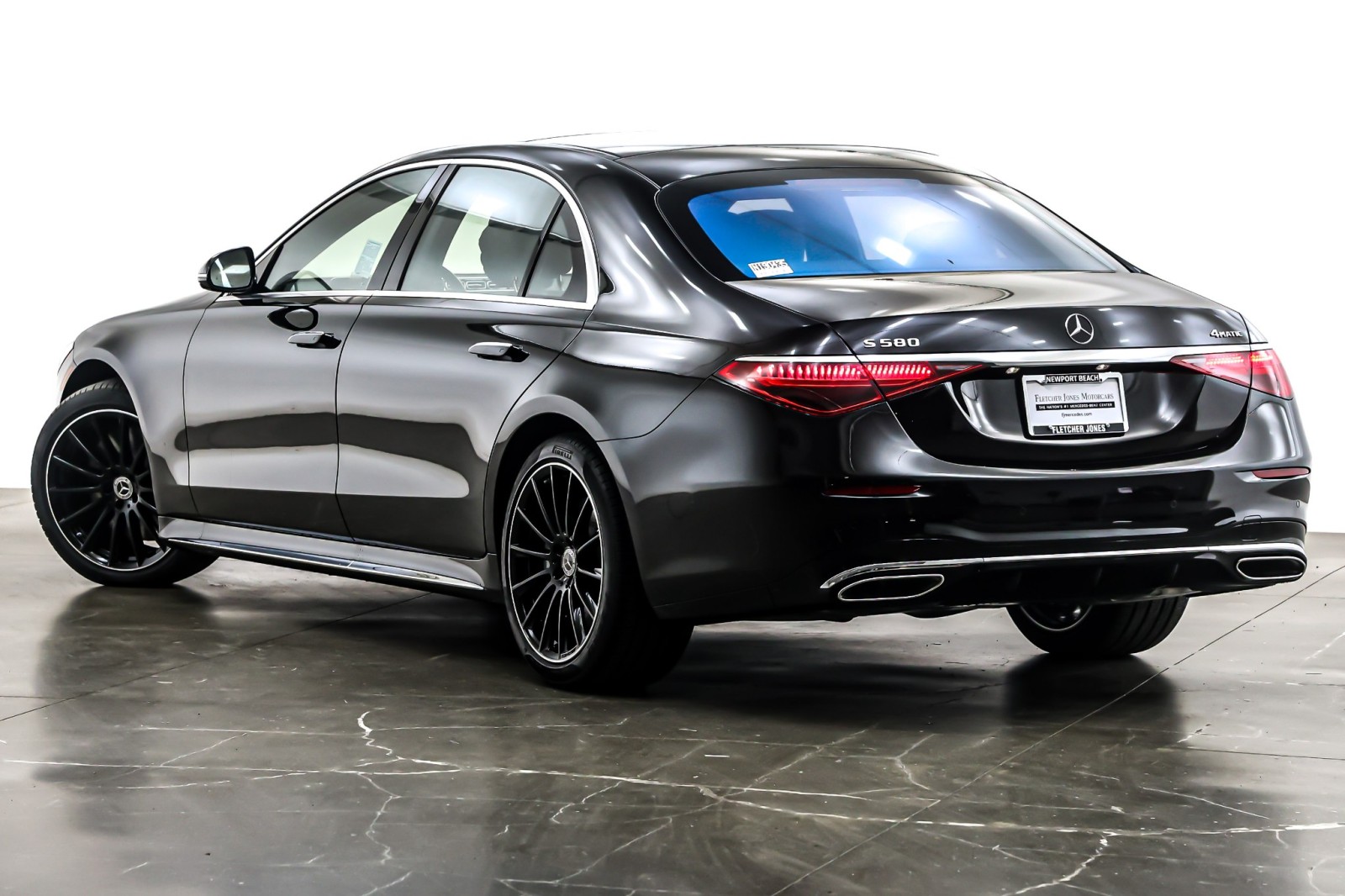 New 2026 Obsidian Black Metallic Mercedes-Benz S 580 image 12