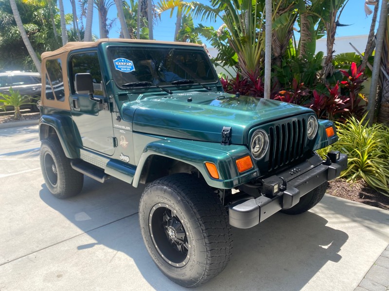 1999 Jeep Wrangler Sahara AUYO AC 6 CYL LOW MILES 47,009 in , 