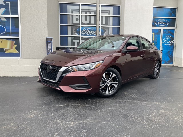 Purple 2022 Nissan Sentra Sedan Front-Wheel Drive Automatic