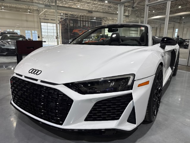 Ibis White 2020 Audi R8 quattro V10 Spyder AWD Convertible All-Wheel Drive Automatic