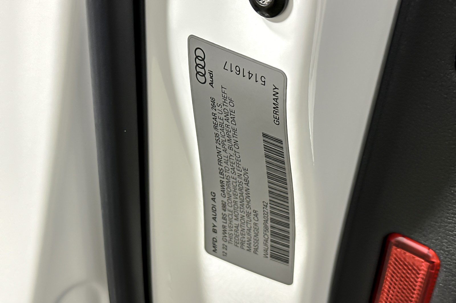 Used 2023 Ibis White Audi S line Premium Plus 45 TFSI quattro image 26