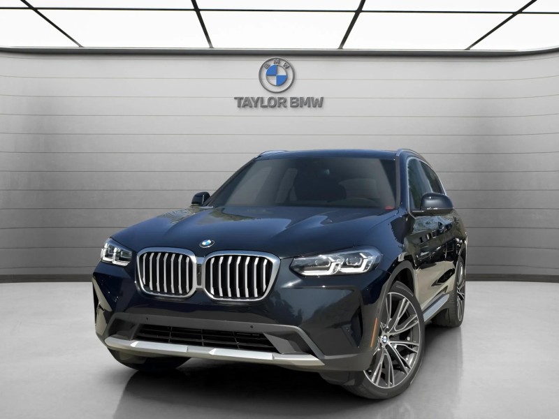 Black Sapphire Metallic 2024 BMW X3 sDrive30i RWD SUV / Crossover Rear-Wheel Drive Automatic