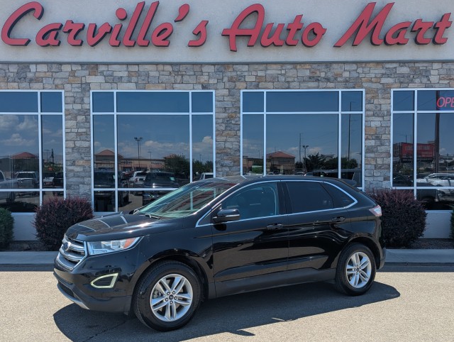 Shadow Black 2017 Ford Edge SUV / Crossover All-Wheel Drive Automatic