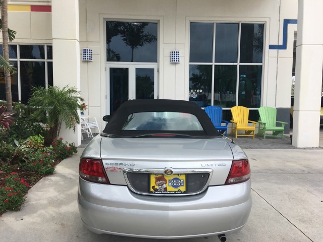 2006 Chrysler Sebring Conv Limited 1 Owner CarFax CD Changer Leather in pompano beach, Florida