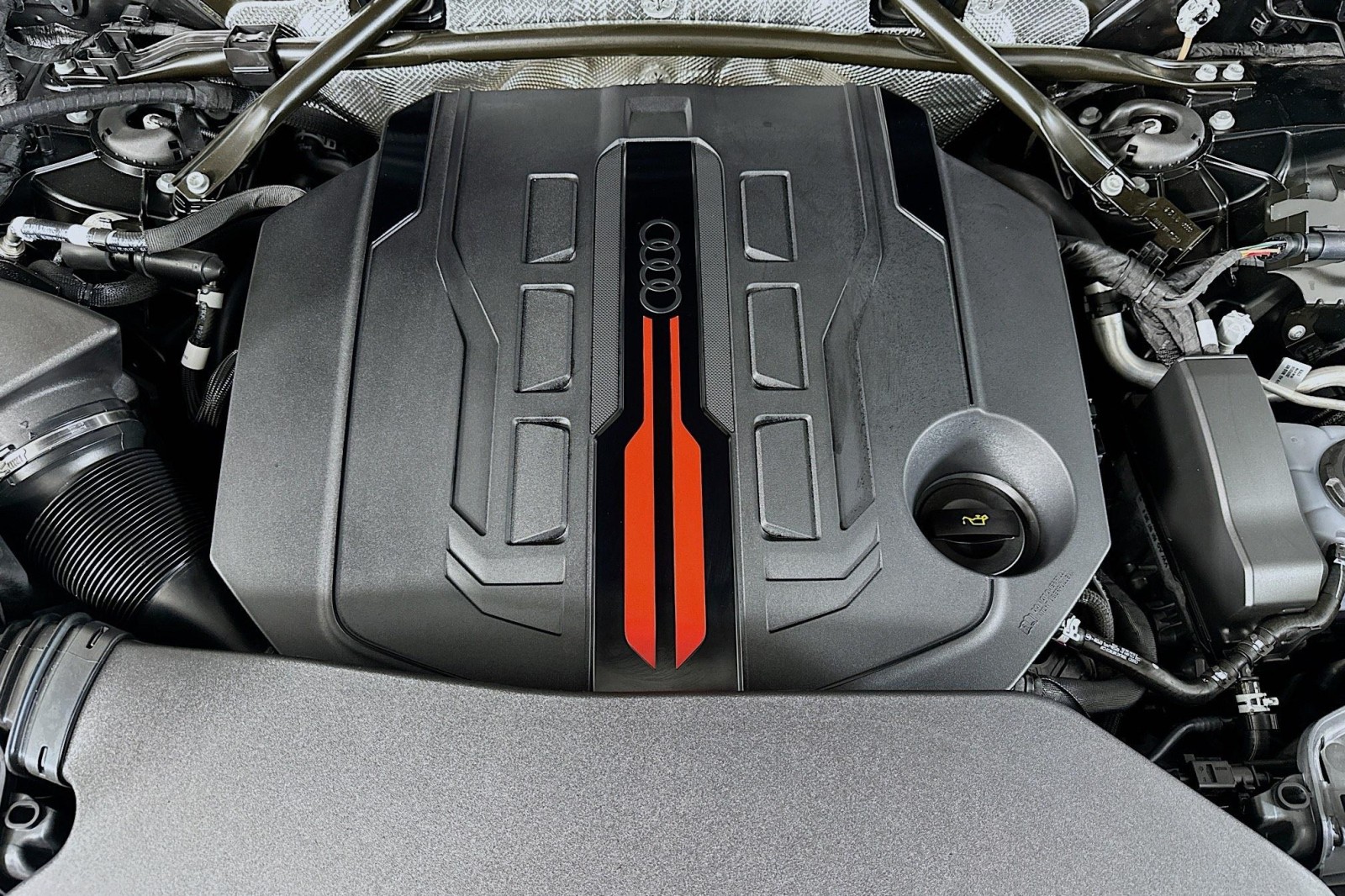 New 2026 Mythos Black Metallic Audi Premium Plus image 12