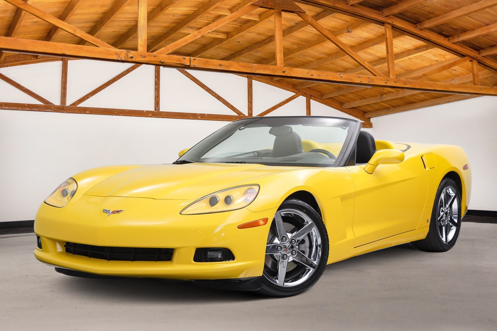 Velocity Yellow Tintcoat 2006 Chevrolet Corvette Convertible RWD Convertible Rear-Wheel Drive Manual