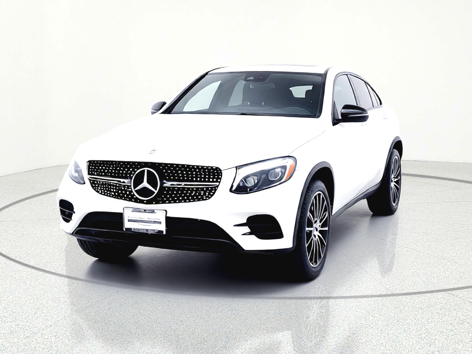 Used 2018 Polar White Mercedes-Benz GLC 300 4MATIC® Coupe image 2